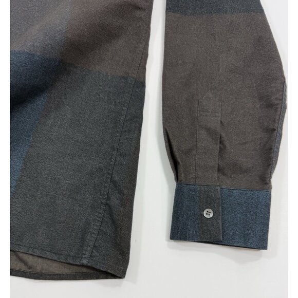 Stephan Schneider Womens Flannel Shirt Sz 3 Large Long Sleeve Button Up Belgium - Picture 4 of 9